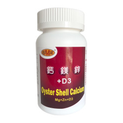 美天健 鈣鎂鋅+維他命D3片錠(60錠)